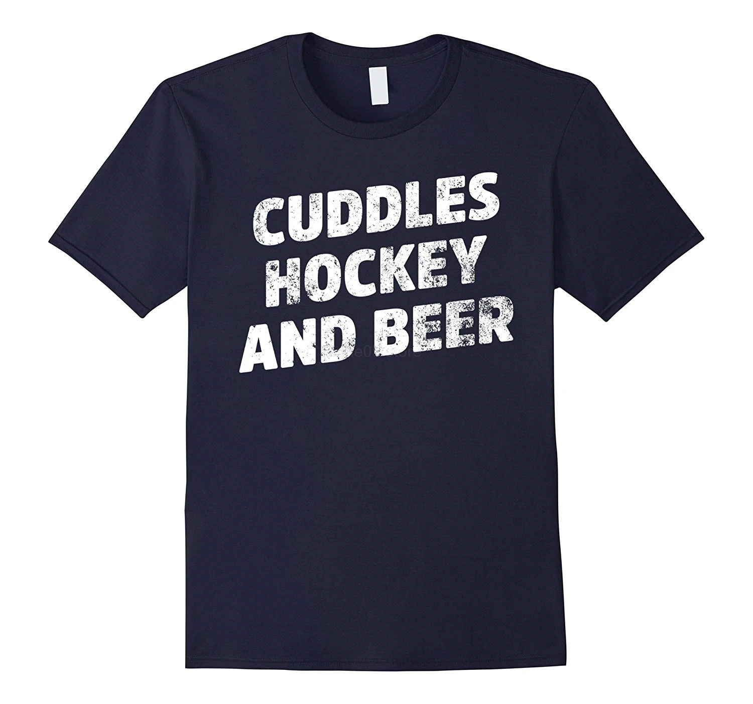Мужская рубашка Cuddles Hockey And Beer T Shirt футболка с коротким рукавом уличные