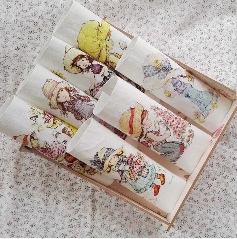 15*15 см 7 шт. дизайн для девочек в саду diy Ручная окрашенная одежда хлопковая