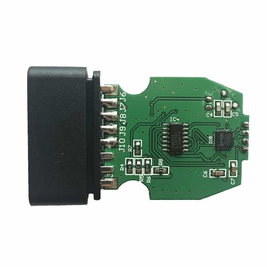 for vag kcan commander 1 4 0 diagnostic scanner tool obdii for vag 1 4 com cable for vag pic18f25k80 ftdi ft232rq chip freeship free global shipping