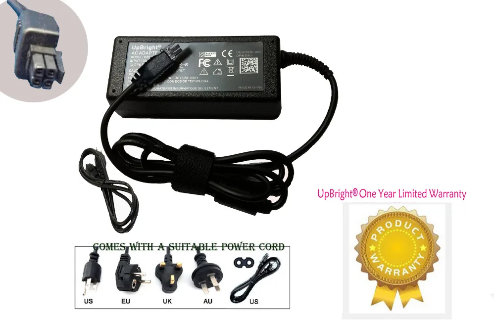 UpBright новый 4 зубец AC /DC адаптер для FSP GROUP INC. FSP084 1ADC11 FSP0841ADC11 P/N: 9NA0840111 12 0 V 7.0A (w/4