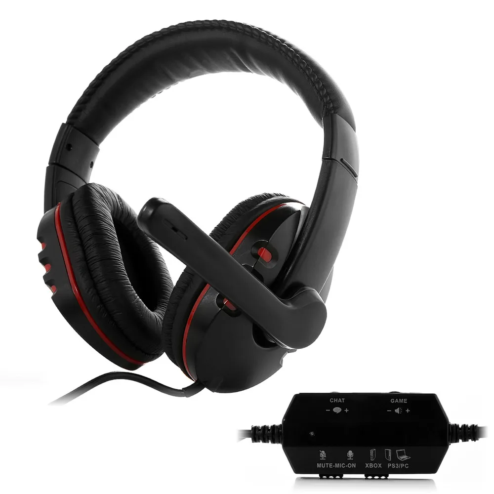 Huhd HG 669MV Проводная гарнитура наушники для PS4 PS3 и Xbox 360 ПК совместимость с One игра