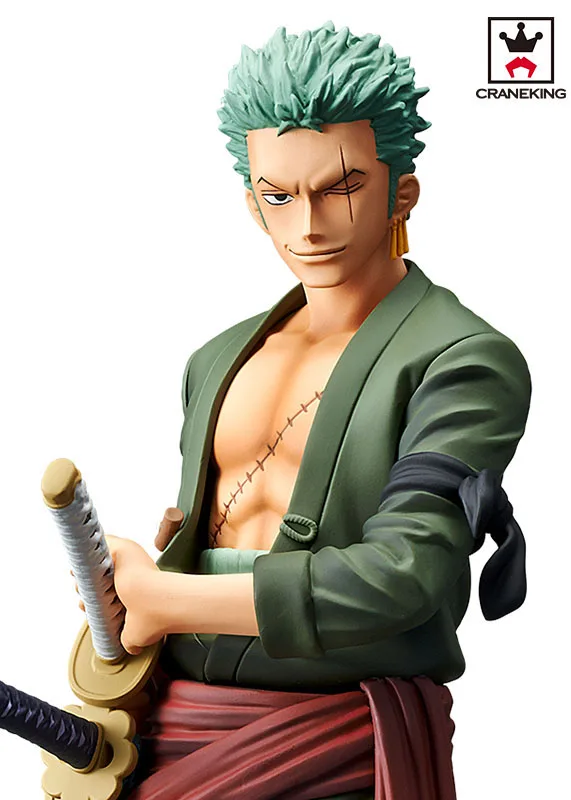 100% оригинальная коллекция Banpresto Grandista THE Мужская фигура Roronoa Зоро от &quotONE