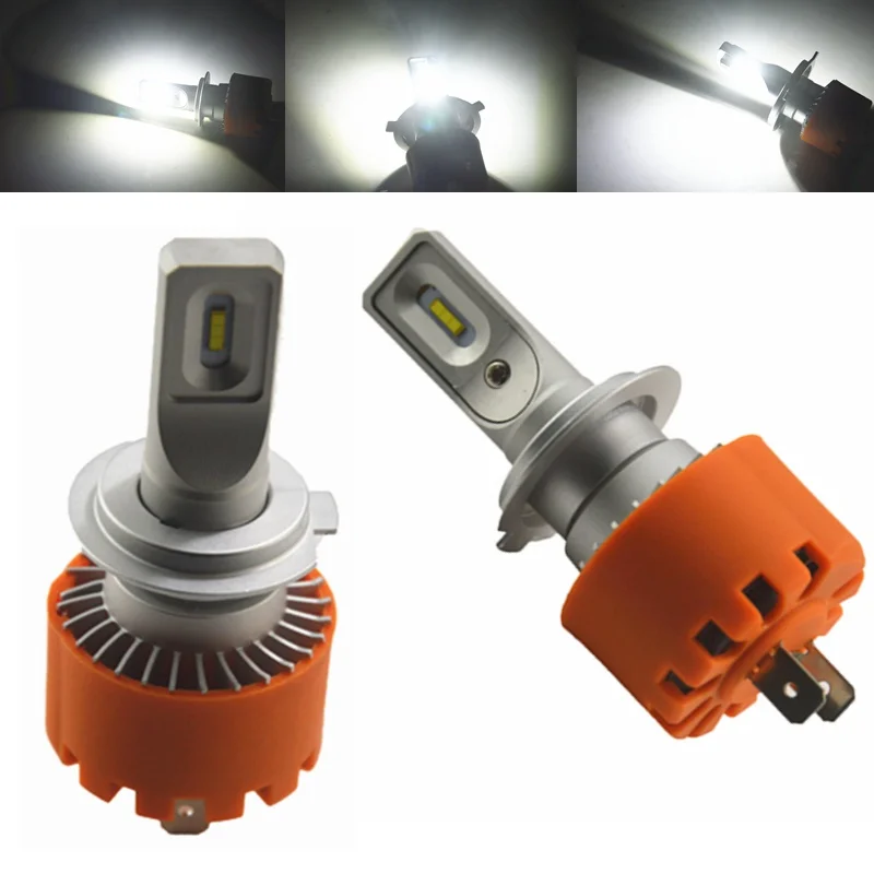 2x H4 H7 H11 H1 9005 HB3 9006 HB4 COB светодиодный головной светильник 100W 16000LM Автомобильный s