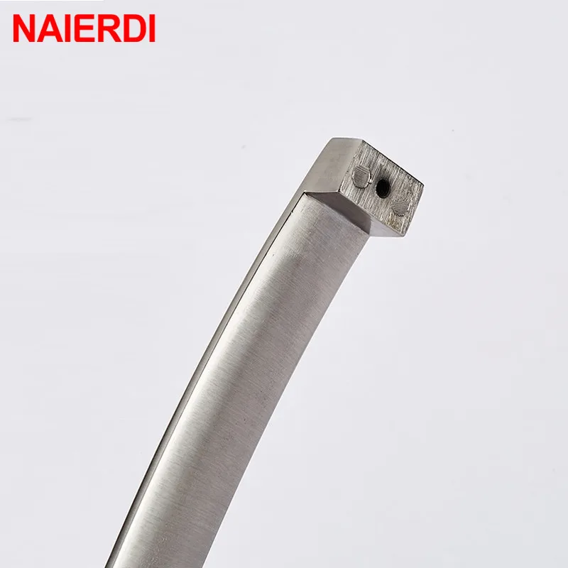 naierdi 10pcs modern style cabinet pulls knobs door kitchen handles furniture hardware wardrobe cupboard handle drawer pulls free global shipping