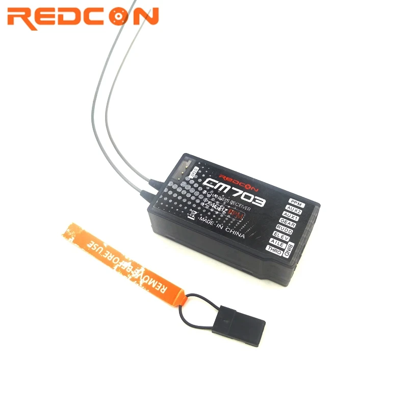 REDCON CM703 + Спутниковый Приемник AR6210 6 КАНАЛЬНЫЙ 7CH PPM высокое качество 2.4 ГГЦ