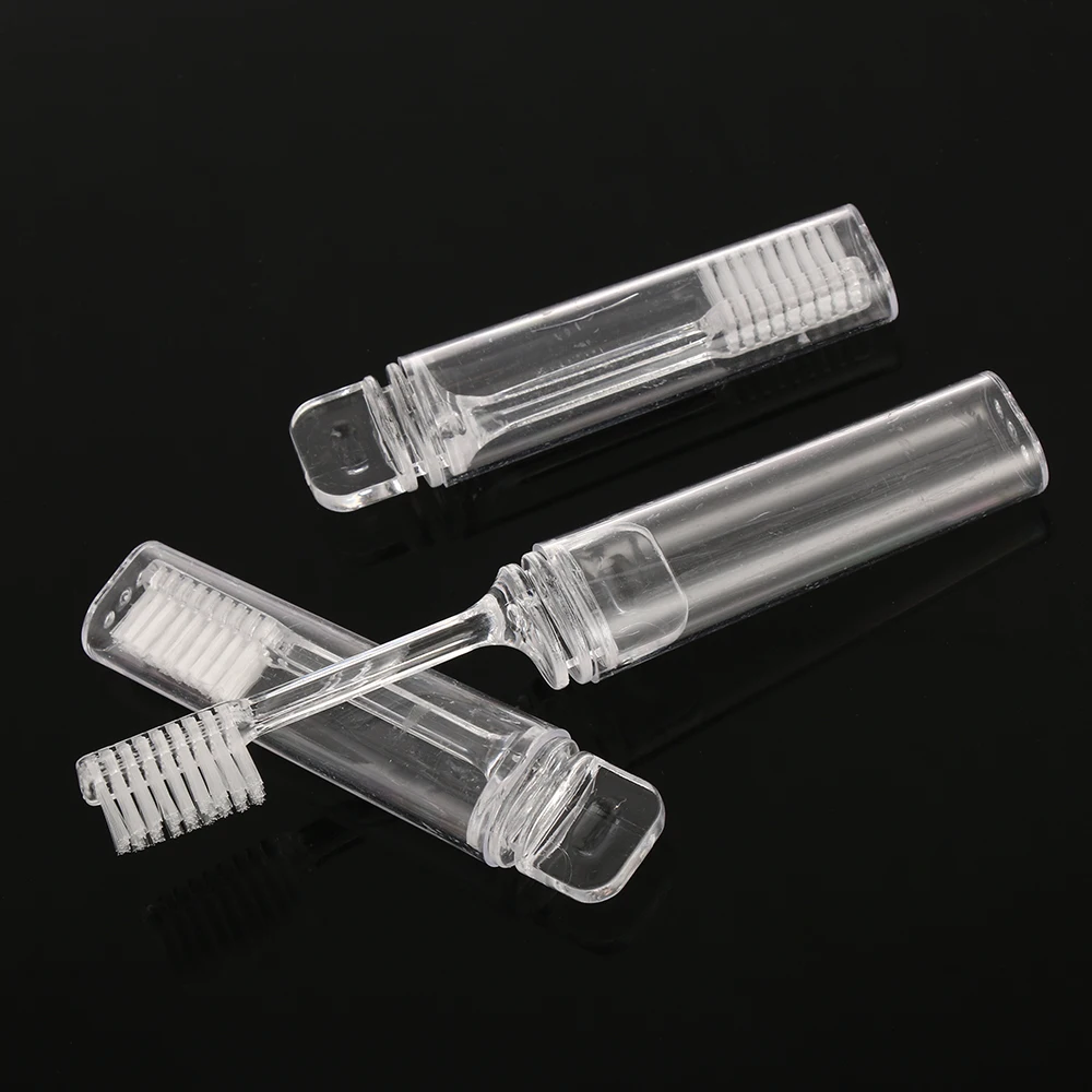 1 шт. Складная зубная щётка с древесным углем | Красота и здоровье