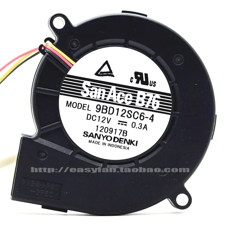 Новинка SANYO DENKI SAN ACE 7020 DC12V 0.3A 9BD12SC6 6 7 см вентилятор турбоохлаждения| |