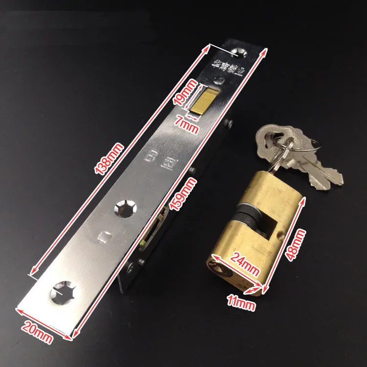 Задний фон с изображением железных ворот/раздвижные двери крюк замок медный для