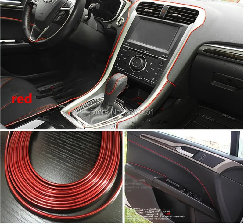 Обновленная 3 наклейка для стайлинга автомобиля тип вставки декоративная полоса