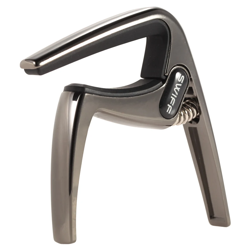 K8 высокое качество гитара из цинкового сплава Capo зажим с одной рукой быстрый Ключ