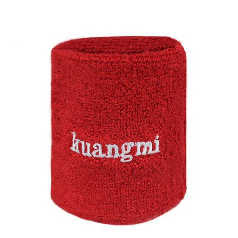 Red Kuangmi спортивные Напульсник браслет пауэрлифтинг Опоры для запястья Brace Fitbit Alta браслеты тренажерный зал Бадминтон Теннис запястье протектор - Цвет: Red