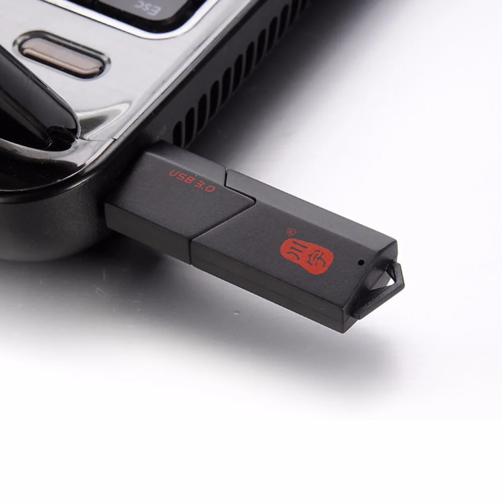 Кардридер USB 3 0 Micro SD / TF/SD Суперскоростной адаптер для карт памяти с откидной