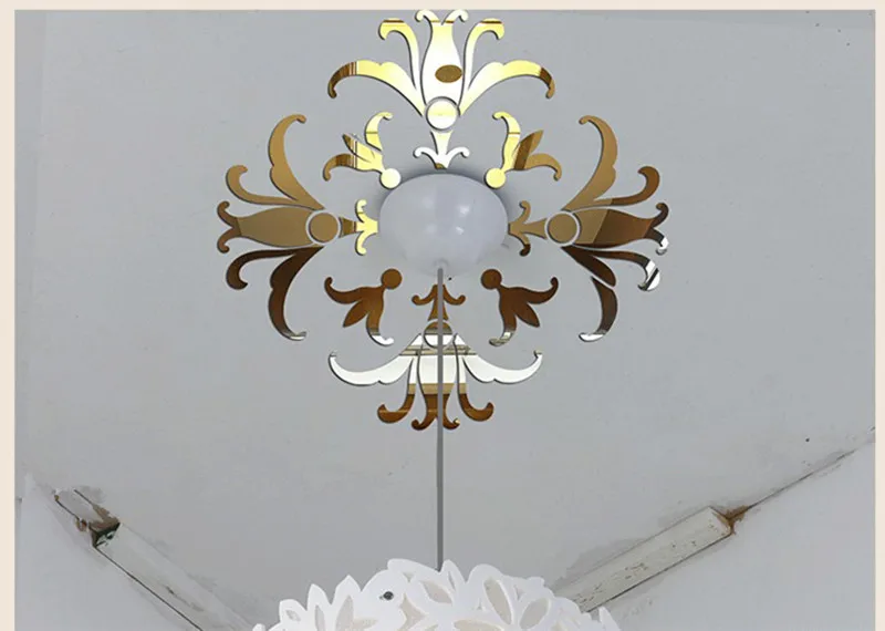 Потолочные Декоративные наклейки из ротанга потолочный светильник декоративная