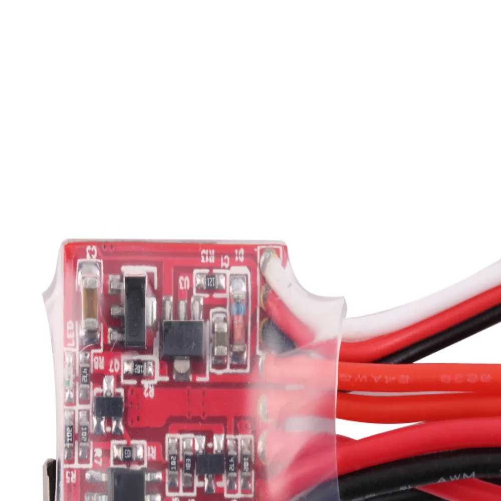 Шт. 1 шт. 10A Bustophedon ESC Матовый регулятор скорости для RC Автомобиль Грузовик