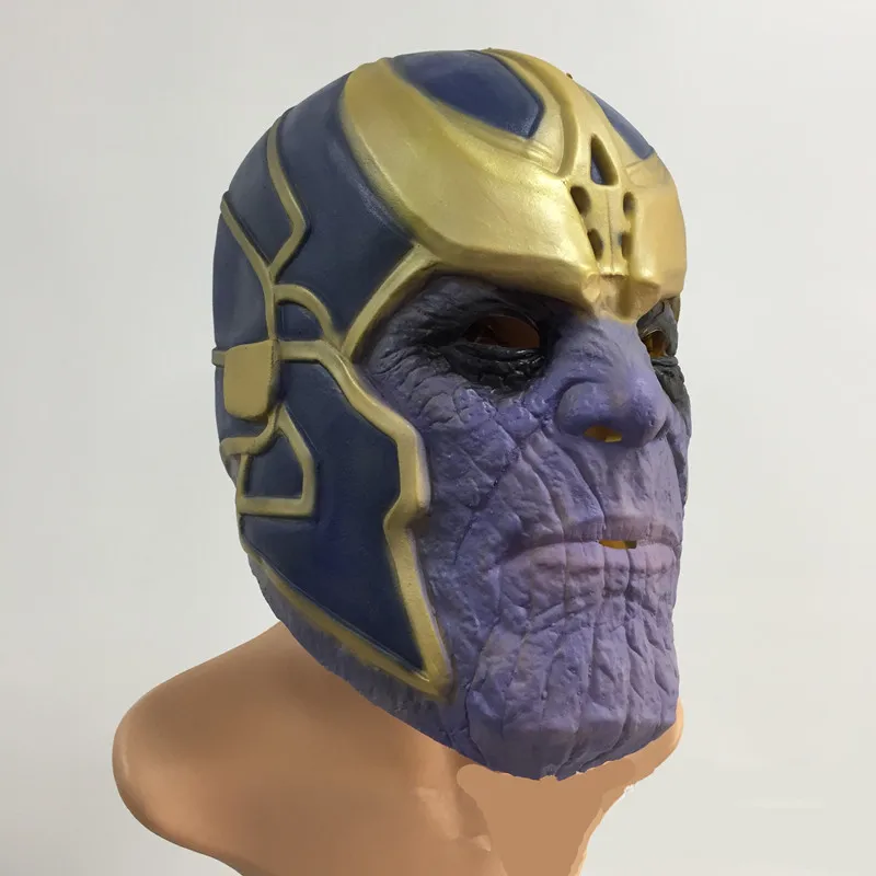 Перчатки для косплея Thanos Infinity Gauntlet реквизит Хэллоуина латексные Мстители: маска