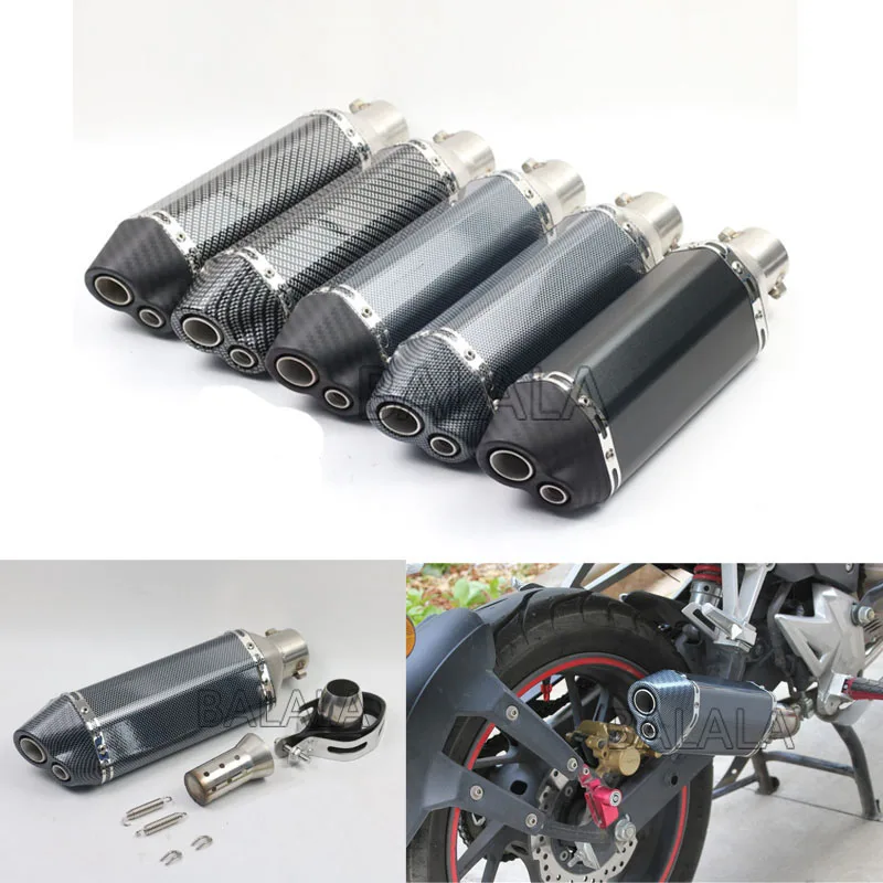 Универсальный модифицированный глушитель выхлопной трубы для мотоцикла 51 мм