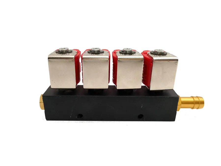 Бесшумный высокоскоростной 4 цилиндровый инжектор рельсовый адаптер для СПГ LPG