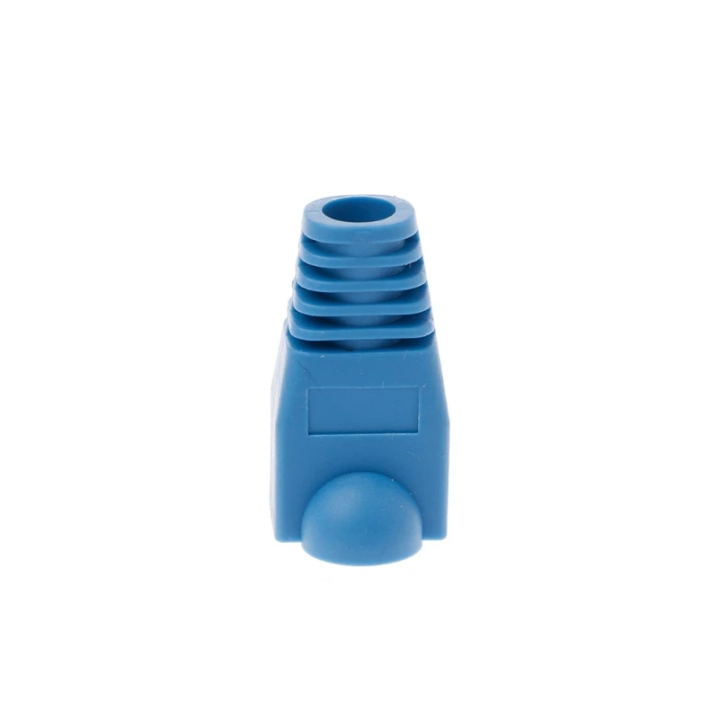 Кабели TCAM Ethernet 100 шт./лот сетевой разъем штекер RJ45 рельефные колпачки для загрузки