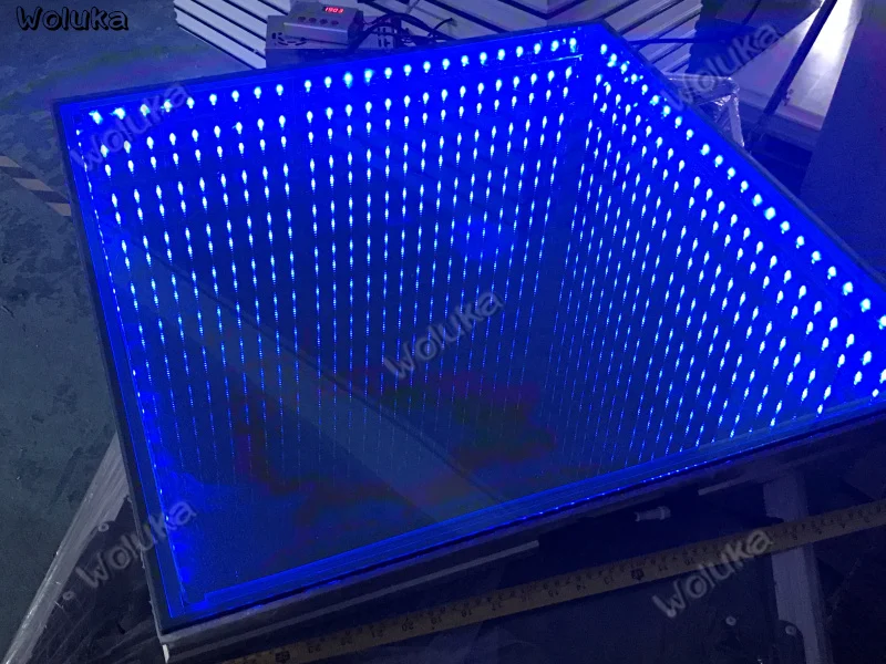Новая зеркальная лампа с 3D эффектом бездны светодиодное сценическое освещение