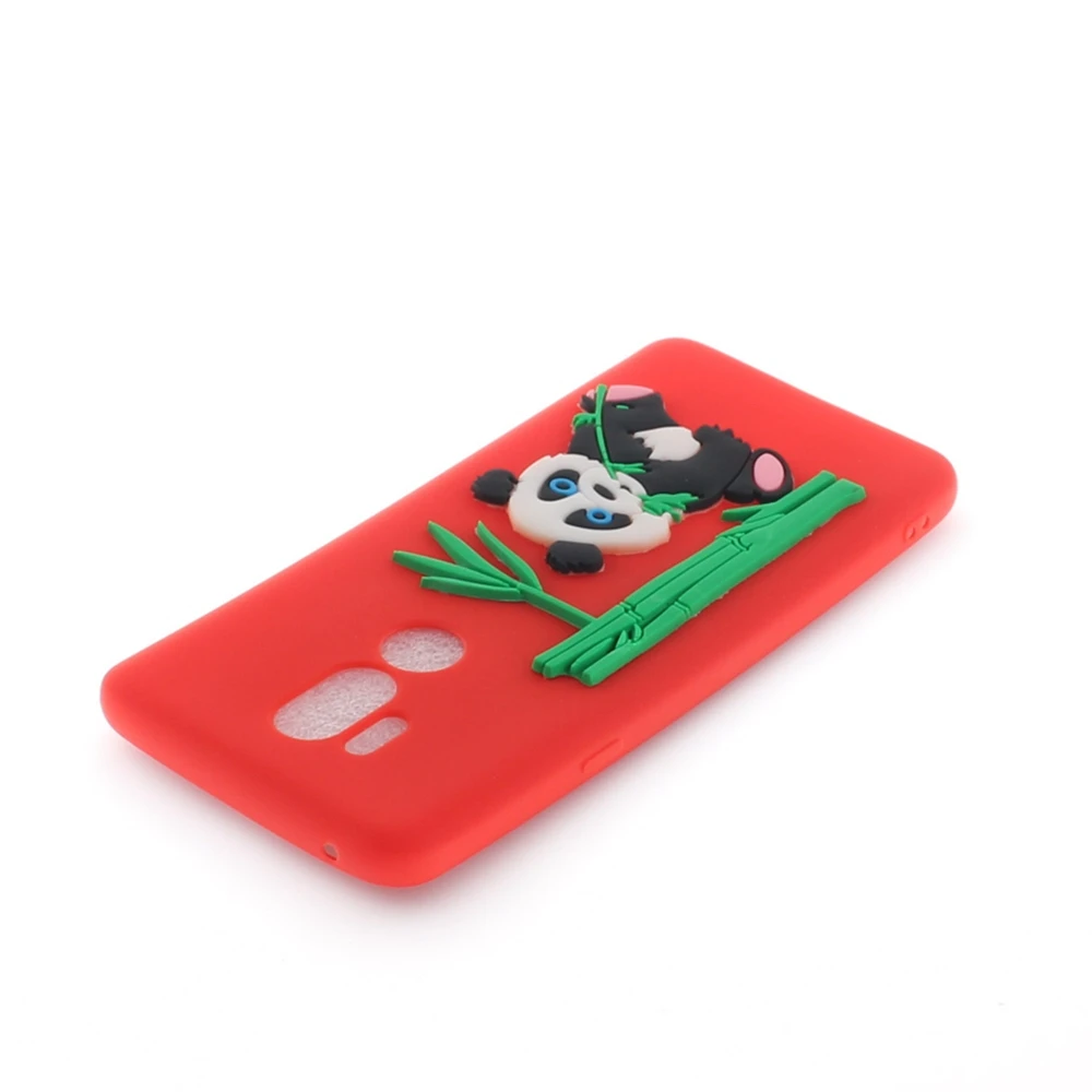 for LG G7 Silicone Case Cover Fundas G 7 3D Cartoon Panda Bamboo Phone Cases Bag Silicon Cute Soft |