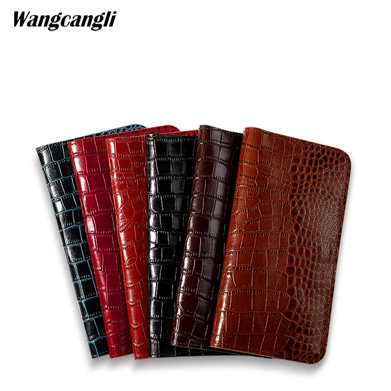 

Luxury Brand Genuine Leather phone case For galaxy S7 Handmade custom flip phone case For Samsung Note 8 S9 Plus c8 s7 dege