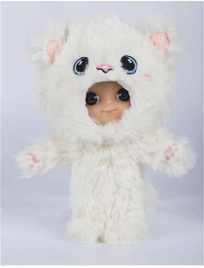 Специальное предложение Макияж IXDOLLS Blyth куклы с одеждой, большие глаза головы утки Тигры Слон с фабрики подходит для девочек - Цвет: B