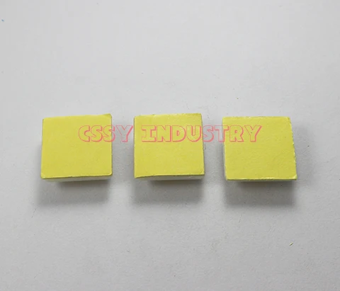 Самоклеящиеся держатели для кабельных стяжек желтого цвета 20 х20 мм 25 х25 30 х30