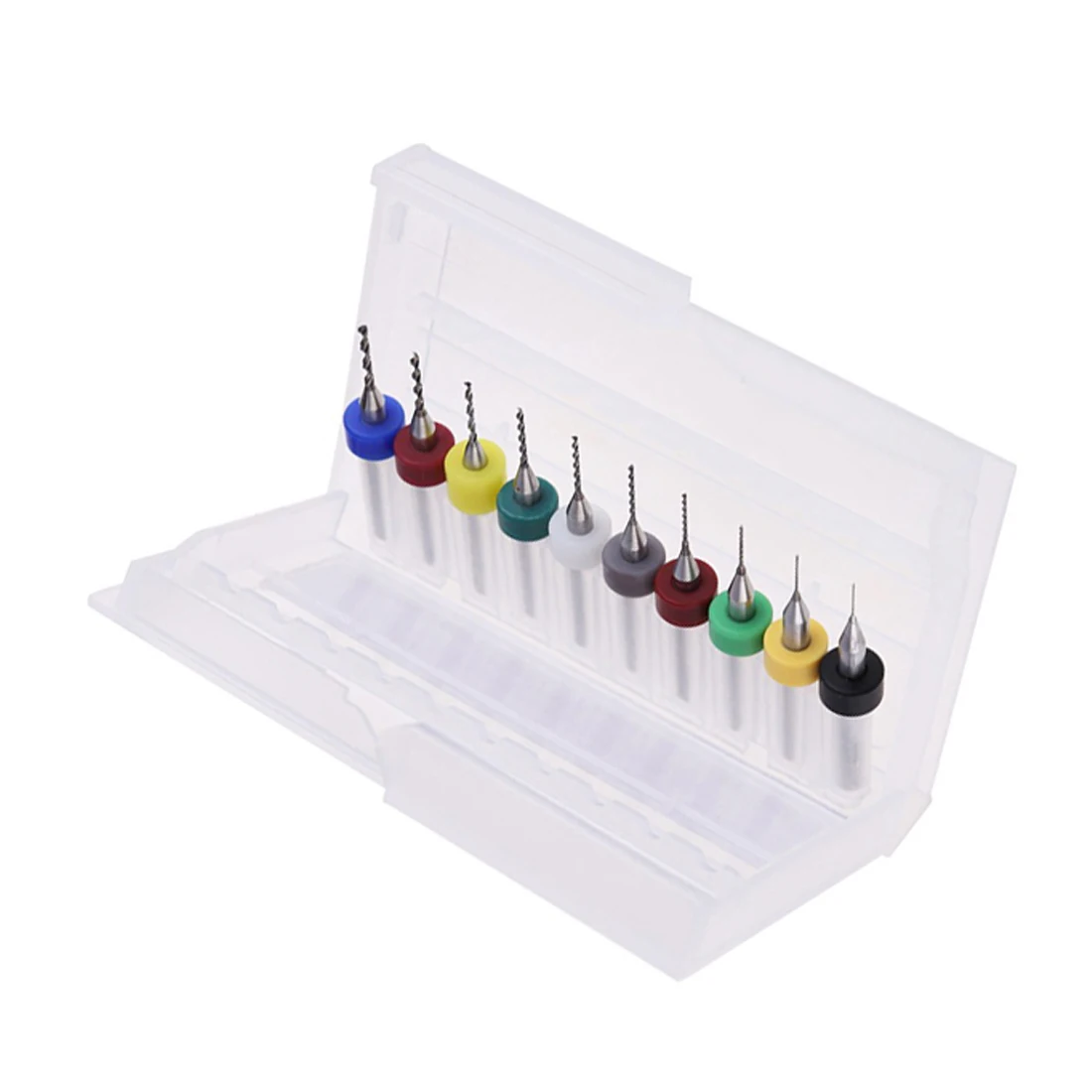 

Набор сверл спиральных, 10 шт./компл., 0,3-1,2 мм, для печатной платы, карбида вольфрама, Гравировальный инструмент для металлообработки, случайн...