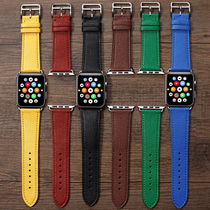 Legend bluetooth apple watch Смарт-браслет Миланская петля для удаления часов кожаный ремешок для часов аpple