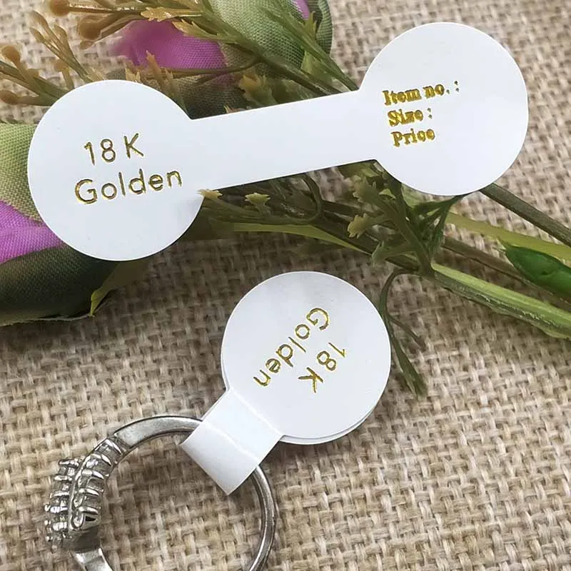 1000 шт 2018New DIY RingLabel спасибо YouWith любовь стикер этикетка ожерелье ценник 0 787x2 28