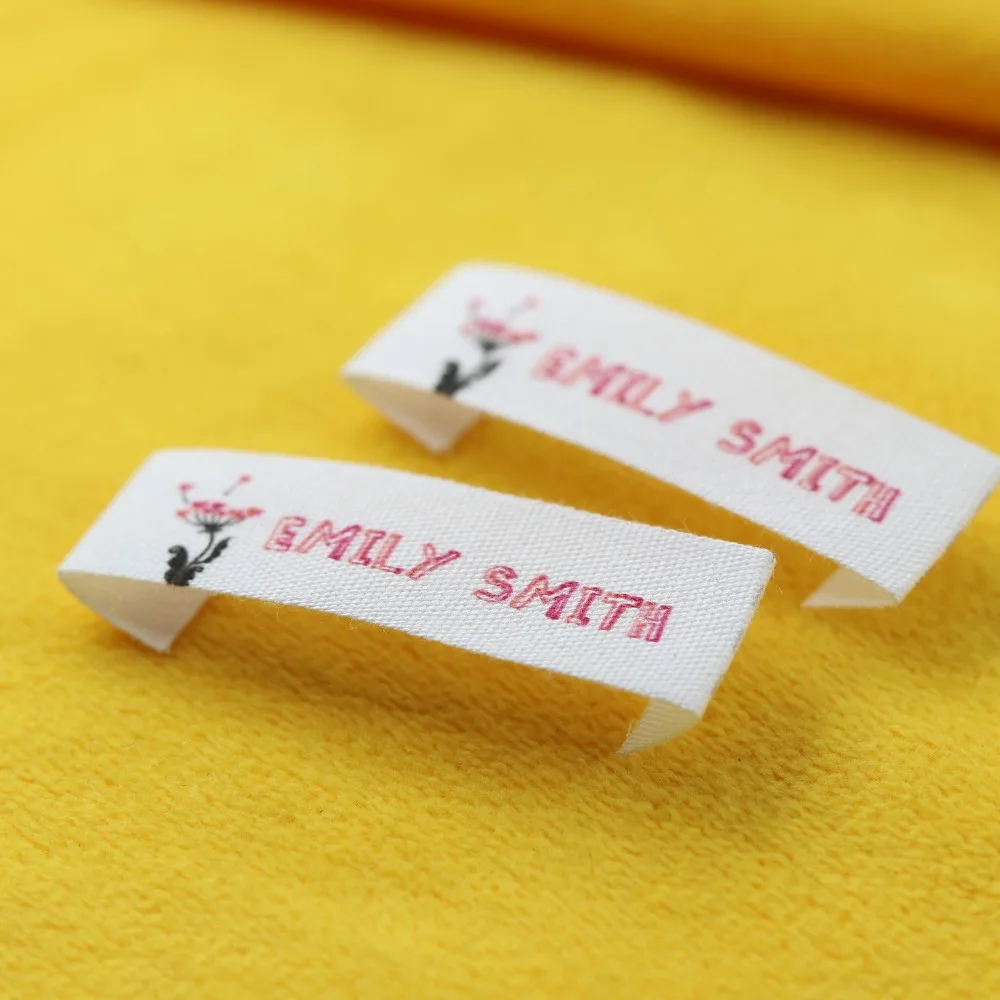 Пользовательские швейные этикетки бирки ручной работы пользовательские детские