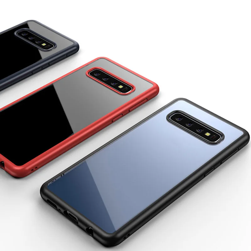 Мягкий чехол из ТПУ для samsung S10 lite силиконовый прозрачный plus |
