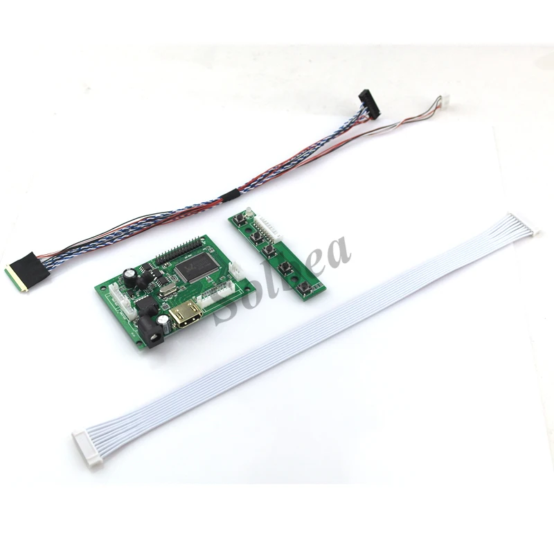 Горячая универсальный микро-hdmi 50PIN TTL LVDS совета модуль монитор Kit для малина PI 2 ЖК