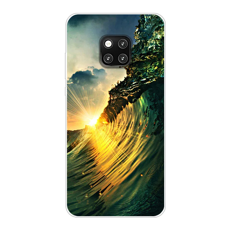 Fashion Soft Silicone Phone Case For Huawei Mate 20 30Pro Back Cover 10 30Lite |