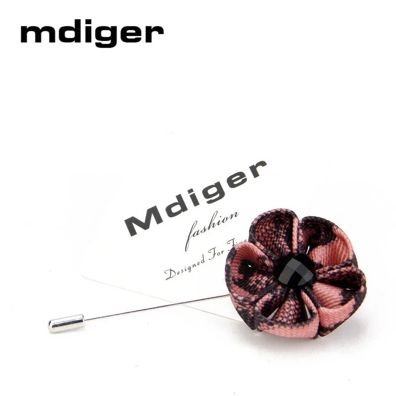 Mdiger Classic Brooches Ribbon Flower Lapel Pins Petal Markings Vintage Brooch For Wedding Size 4*9cm Mixed 13 Pcs/Lot Mens Pin | Украшения