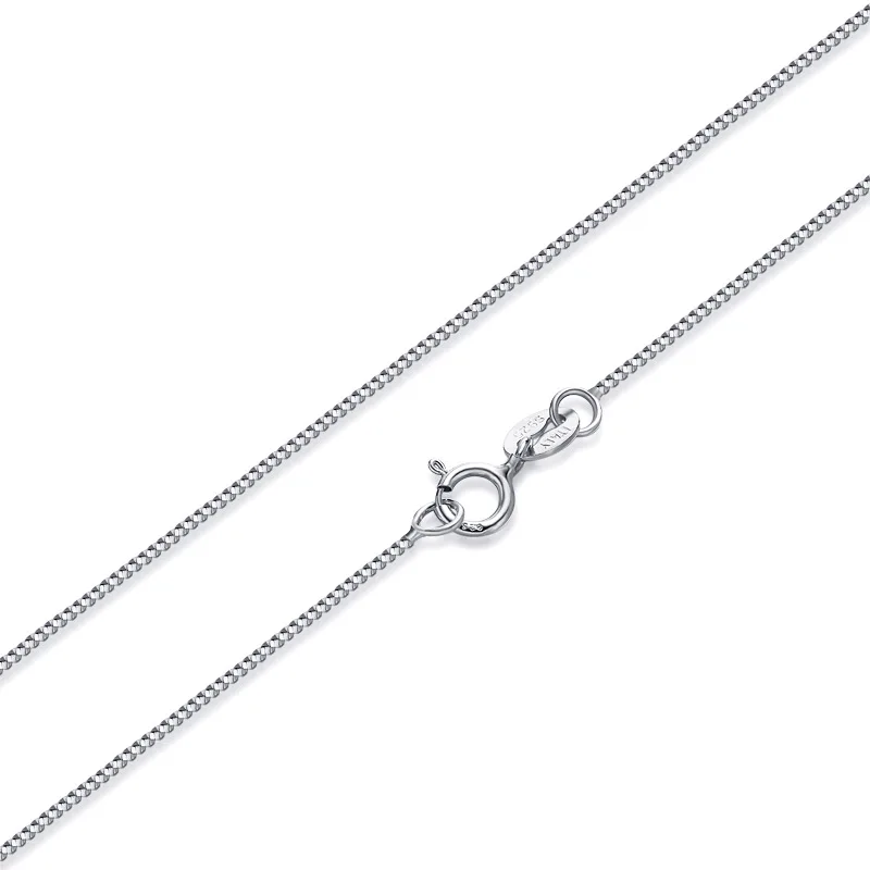 925 sterling silver statement chain necklace women choker kolye jewelry collares joyas de plata collar mujer colar masculino |