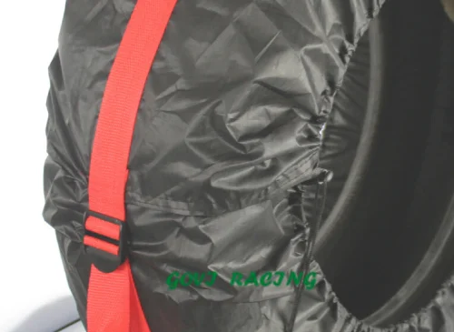 Красные автомобильные покрышки для внедорожников из полиэстера 4 шт./лот