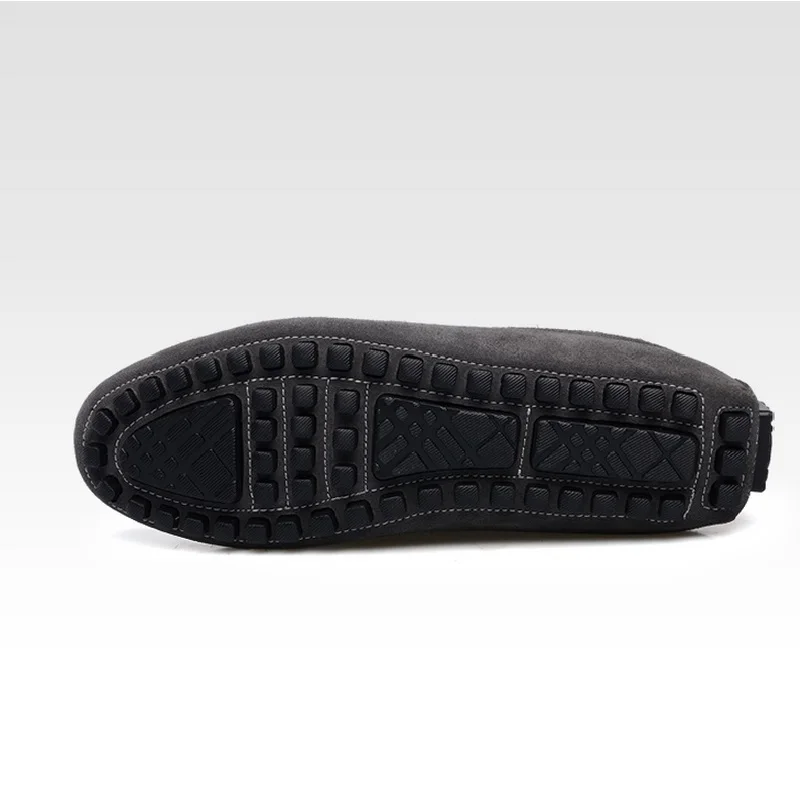 Fashion Leather Soft Moccasins Men Loafers High Quality Slip On Shoes Flats Breathable Suede Driving AA20366 | Обувь