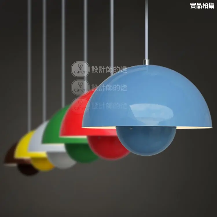 3 шт Красочные Подвесные лампы Пантон горшок цветочный подвесные НЛО столовая