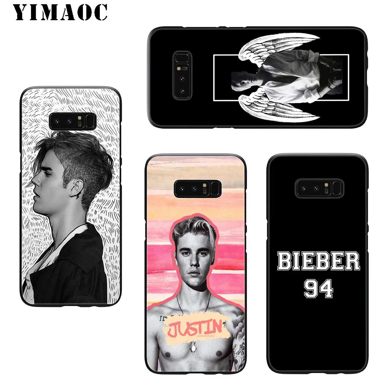 YIMAOC Джастин Бибер 1992 Мягкий силиконовый чехол для телефона Samsung Galaxy S20 Ultra S10 Lite S9 S8