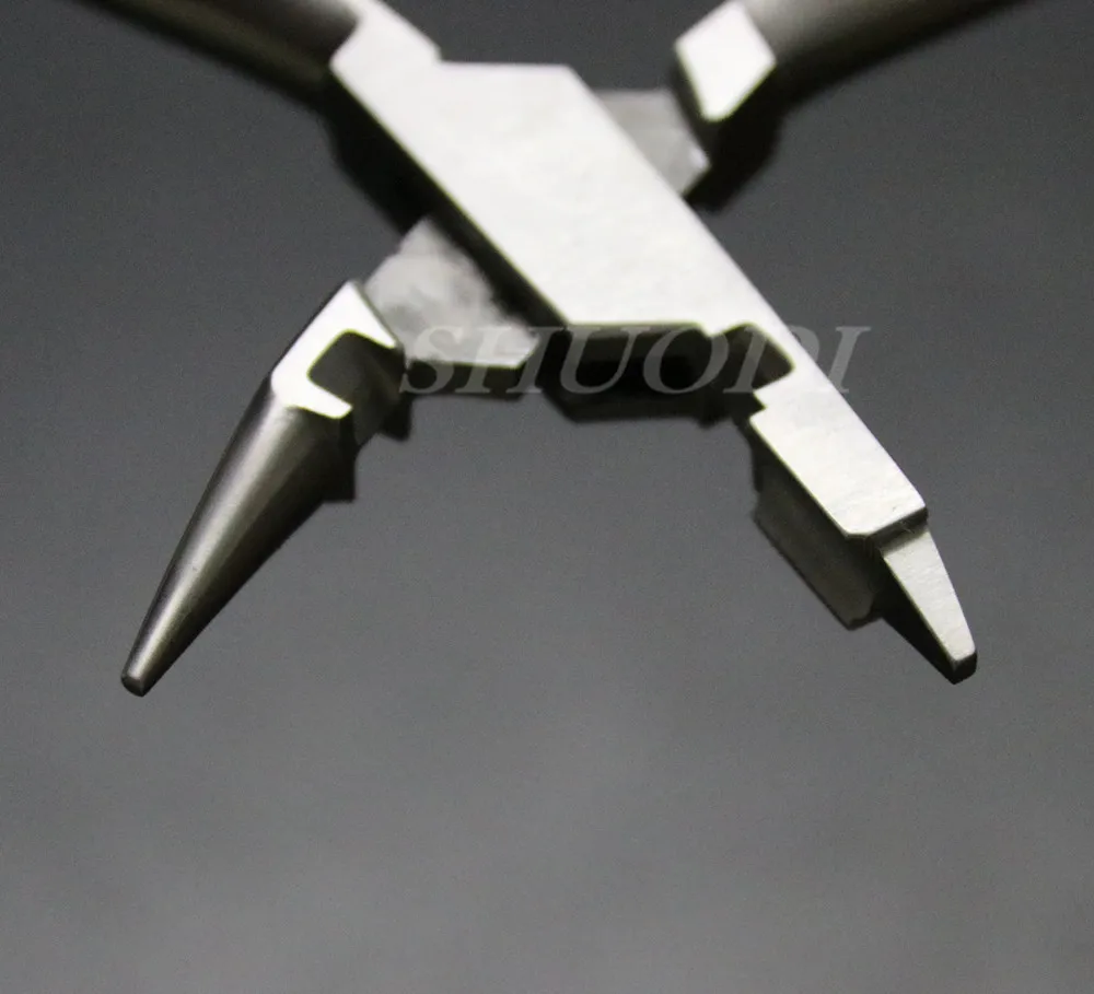 Стоматологические гибочные плоскогубцы из нержавеющей стали с резцом T/C (макс.