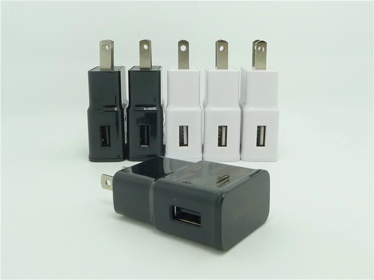 Универсальный 2а сша plug-зарядное зарядное устройство для Samsung Galaxy Note2 n7100 Черный и
