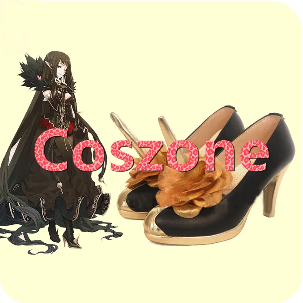 Fate Grand Order FGO Semiramis Sammu-ramat/Обувь для косплея; ботинки супергероя на Хэллоуин; карнавальный костюм; аксессуары