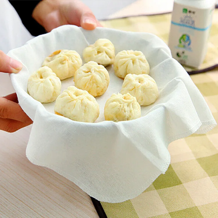 Антипригарная хлопковая кухонная Паровая ткань для приготовления хлеба на