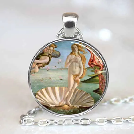 (1 шт./лот) кулон с изображением Венеры ожерелье в форме художественная подвеска