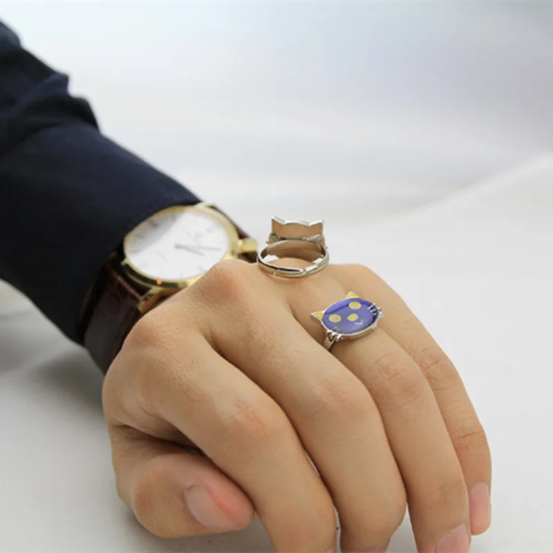 Регулируемое женское кольцо с котом для вечеринок | Украшения и аксессуары