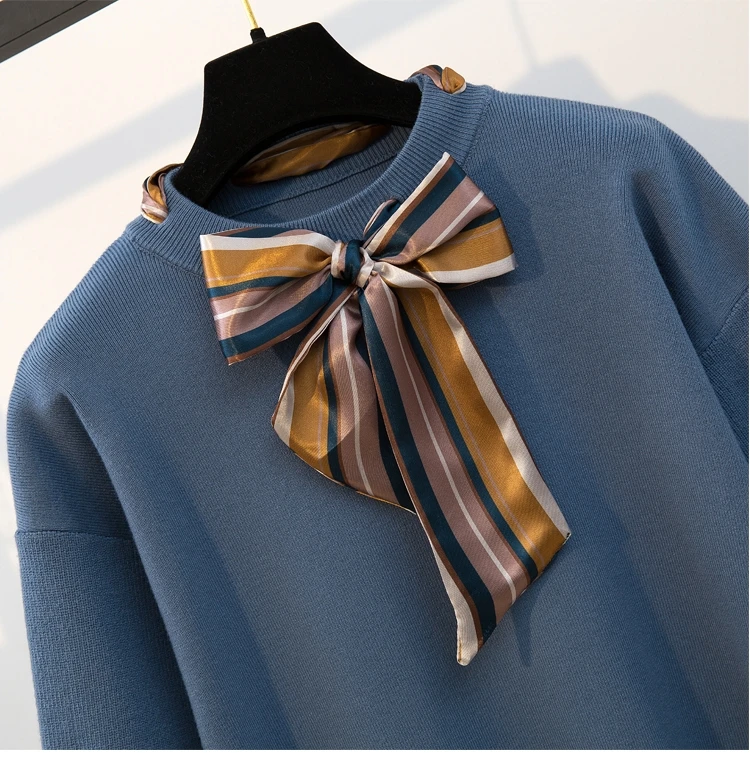 Женское тонкое платье с оборками однотонное длинными рукавами в Корейском стиле