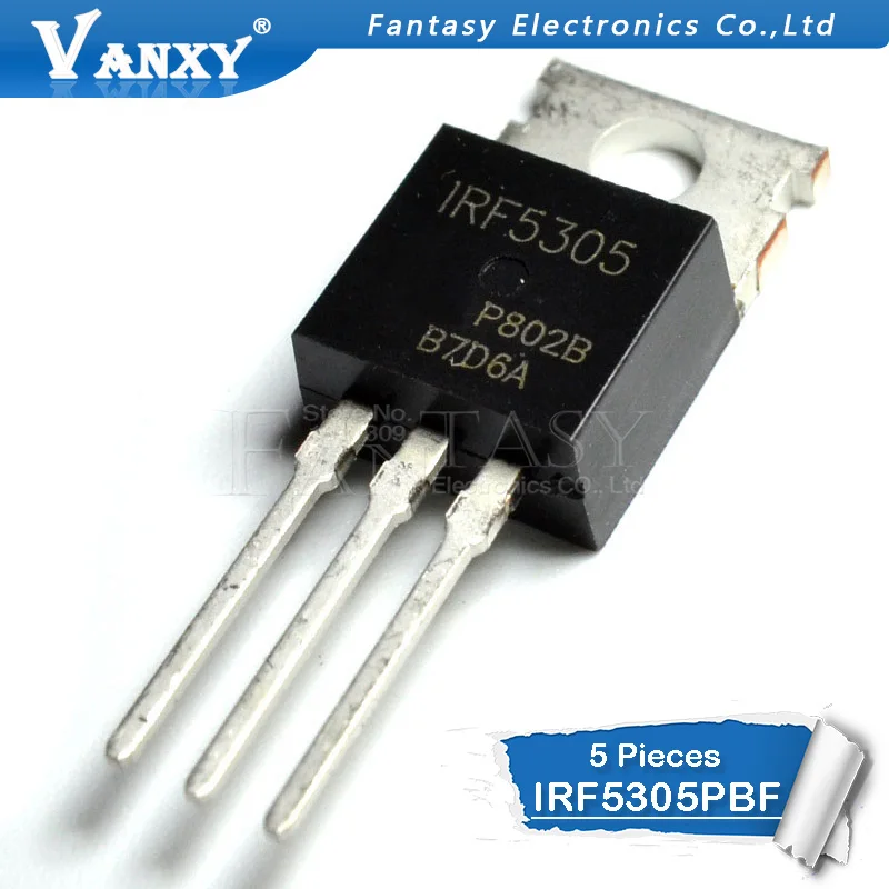 5 шт. IRF5305 TO-220 IRF5305PBF TO220 новый оригинальный | Электронные компоненты и