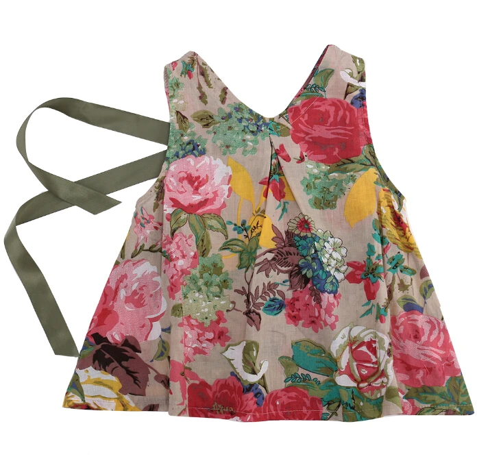 Комплекты одежды для маленьких девочек топы жилет шорты с бантом повседневный