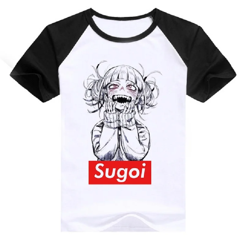 

Boku No Hero Academia Himiko Toga Todoroki Shoto Izuku Cosplay Costume Japanese Anime My Hero Academia 3D Print Cartoon T-Shirt